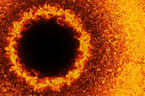 background fire explosion abstract