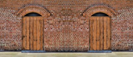 Old Doors of Factory