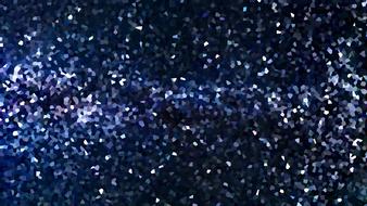 silver sequins on dark blue background