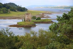 Scotland Stalker Castle Landmark