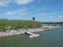 Rhine Koblenz German Corner