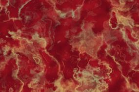 Marble Red Yellow