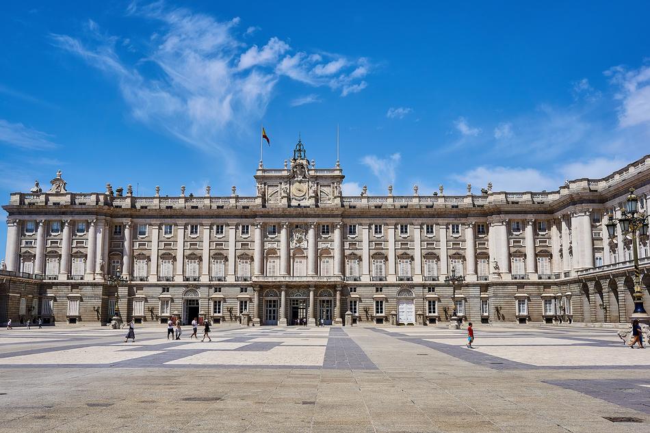 Spain Madrid Palace Places Of