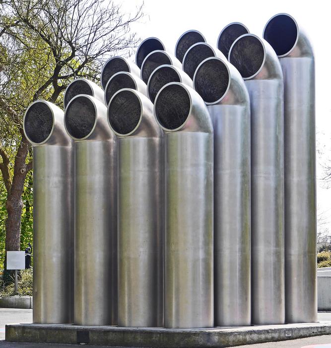 Tube Sculpture Art Most