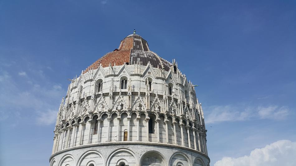 Landscape of historic tower at background of Sky
