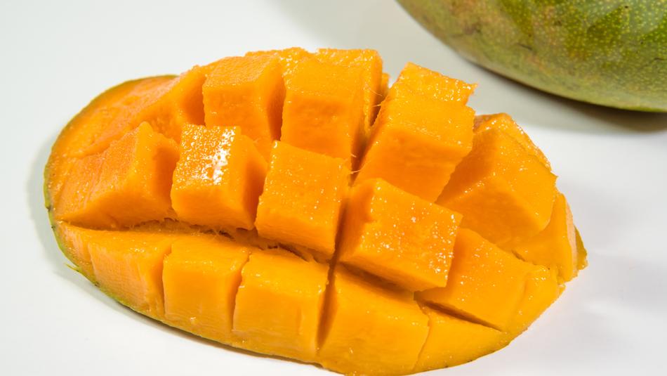 chopped sweet fruit