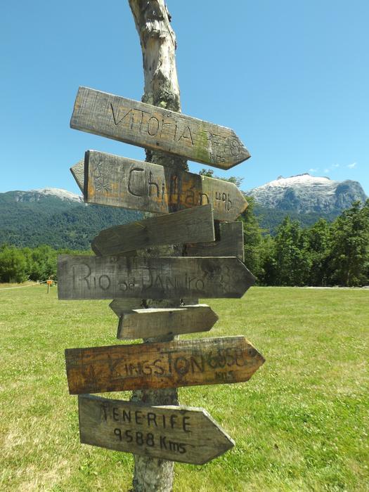 Holidays Trip wooden signs