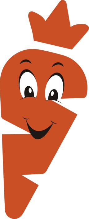 funny carrot face