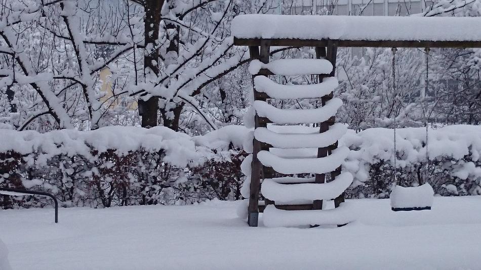 blizzard outside