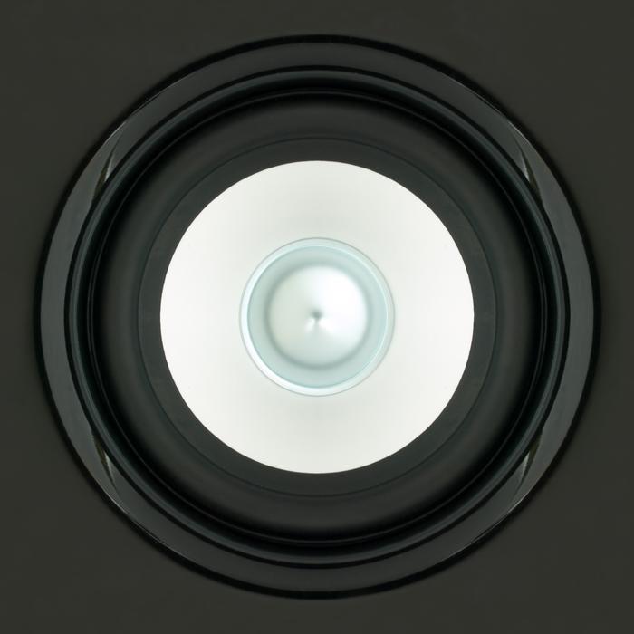 Speakers Sound Box macro photo