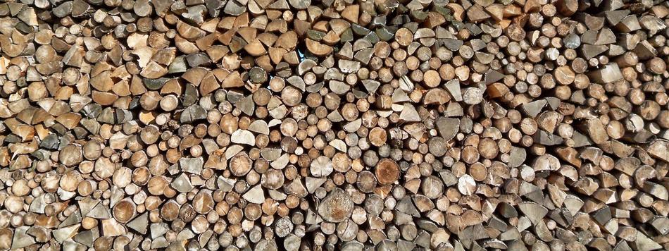 batch of stacked trees