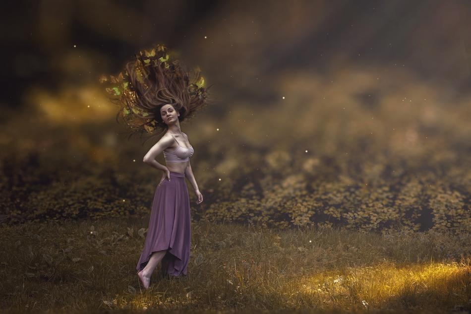 Forest Witch digital art