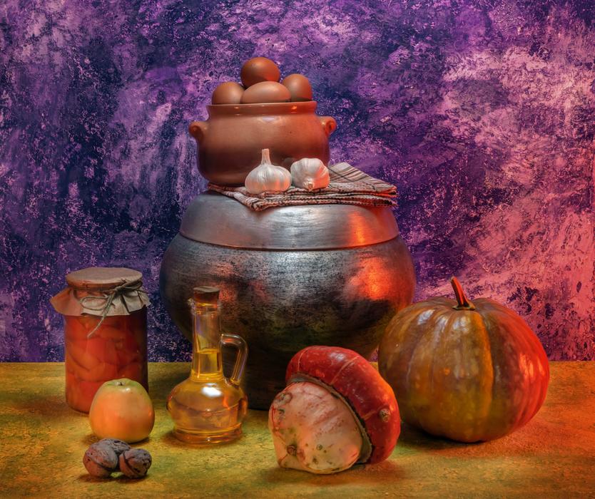 colorful still life