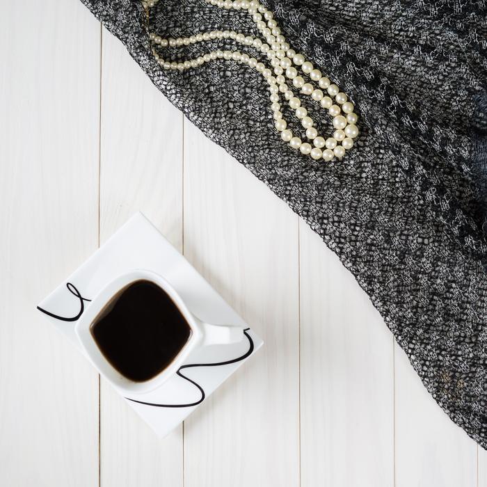 coffee composition on the table