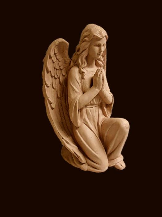angel sculpture view beautifully