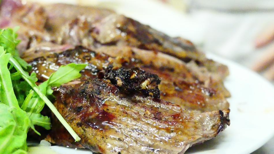 fried fish with greens
