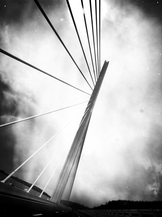 Dark Clouds And bridge