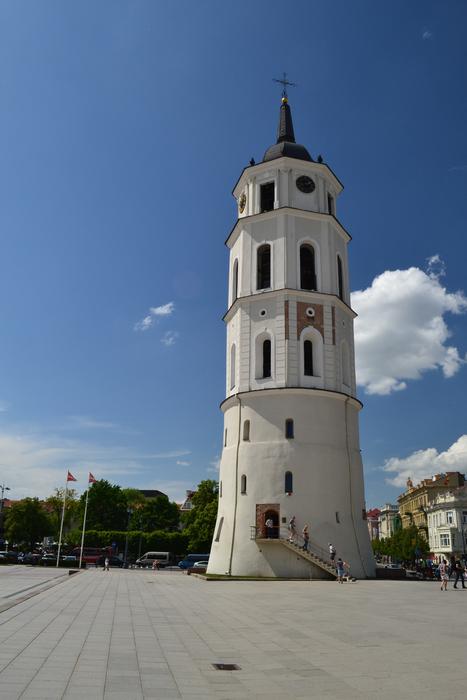 Tower Sky Clouds