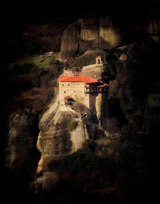Monastery Cliff Dark