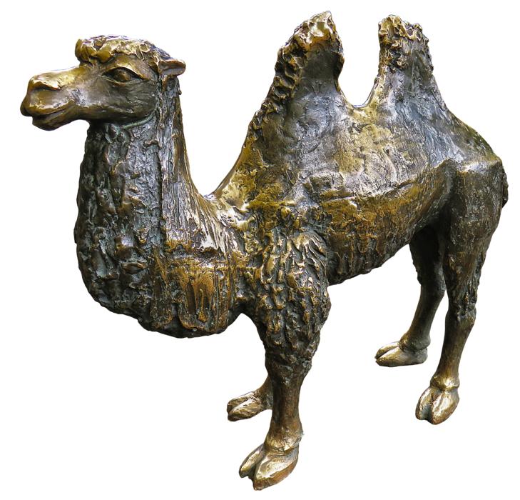 Camel Bronze Statue