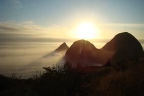Sunset Foggy