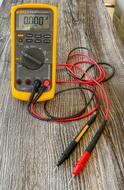 Equipment Tool Multimeter red yellow