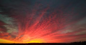 Dawn Sky Nature Early