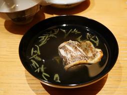 meat in soup