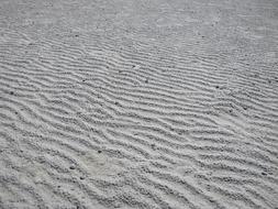 Sand Beach Waves macro
