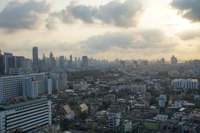 Landscape of Urban City Skyline