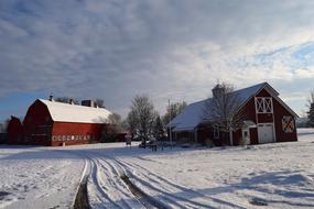 Snow Barn House