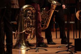 gold Euphonium Trombone Brass