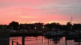 Sunset New Bern