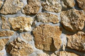 Stones Wall Material bricks