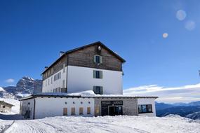 Auronzo Hut The Three Peaks Of lavaredo