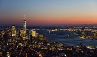 Panoramic City Cityscape