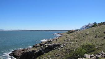 Uruguay Beach Rocks