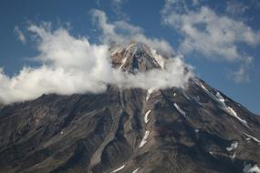 Koryaksky Volcano Kamchatka Rocks