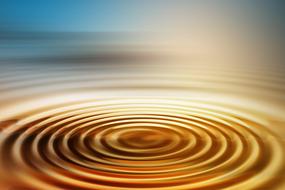 wave concentric waves circles water