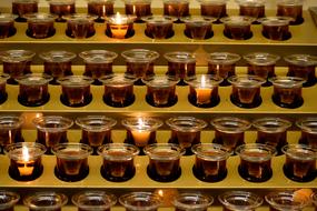 Votive Candles Spiritual Holy