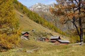 Alpine Alm Hut