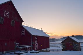 Morning Barn Outdoor