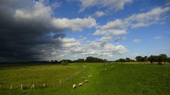 Landscape Storm Clouds Sky