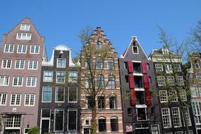 Facade Netherlands Old Houses