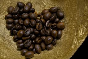 pretty heart of beans