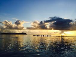 Golden Sea Sunset