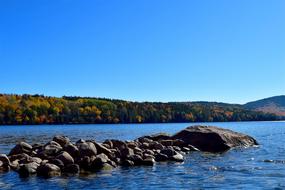 Lake Rocks Foliage