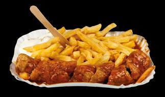 potato snack with meat