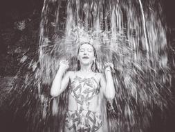 Agua Waterfall Landscape