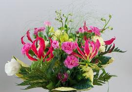 Bouquet Flowers Composition